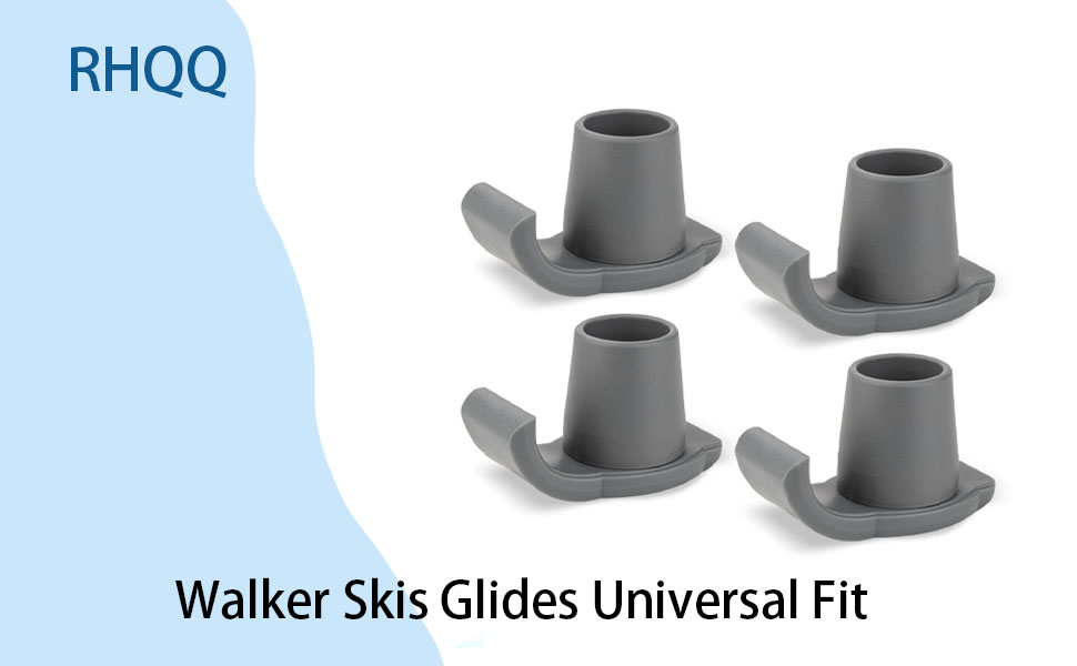 Walker Skis Glides Universal Fit, Walker Feet Glide Walker