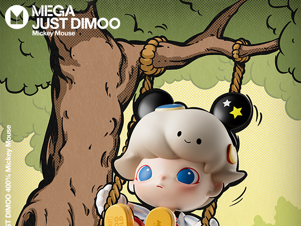 その他 MEGA JUST DIMOO 400% Mickey Mouse MEGA JUST DIMOO 400% Mickey Mouse - POP MART (United States)
