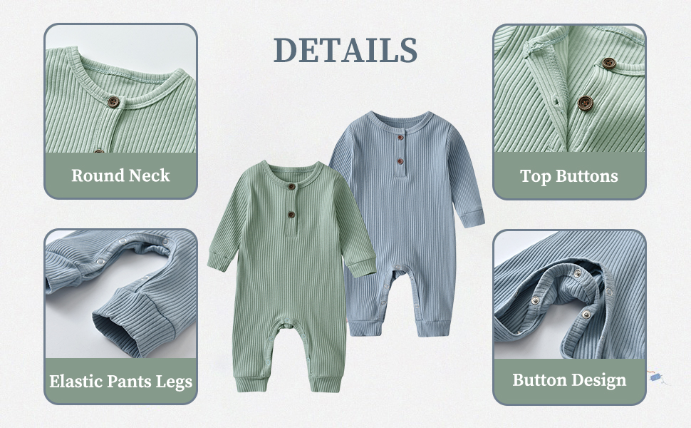 Baby Boy Girl Rompers