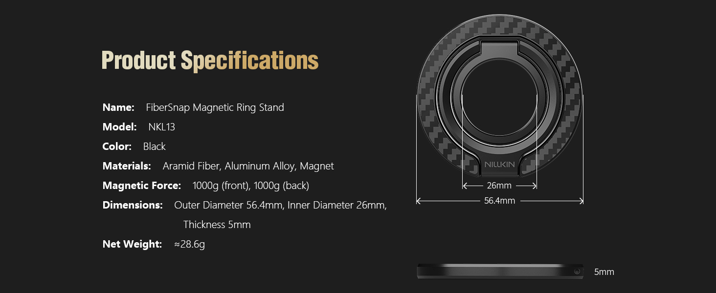 magsafe phone ring grip