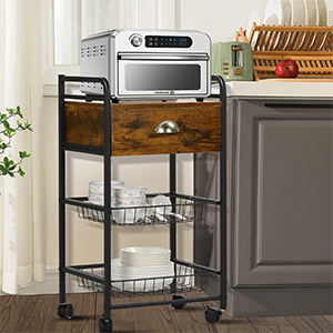 Rolling Storage Shelves