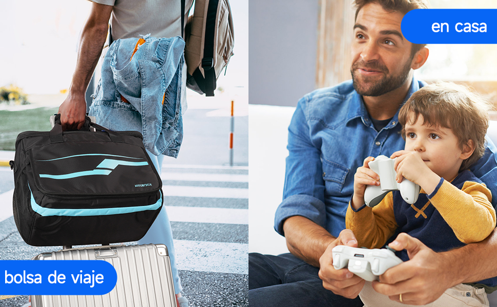 Travel Carrying Case Compatible with Xbox Series X/S, Portable Storage