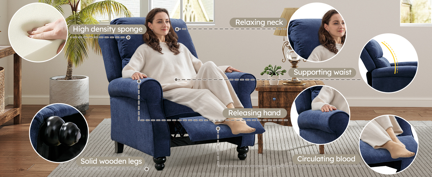 Bonzy-Home-Thick-Padded-Fabric-Pushback-Recliner-Chair