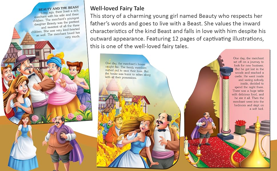 Beauty and the Beast- Wonderful Story Board Book, 9350897628