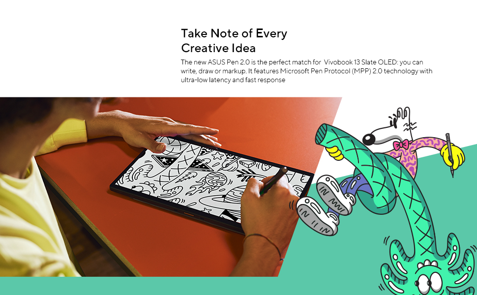 ASUS VivoBook 13 Slate OLED Steven Harrington Edition 2-in-1 Laptop