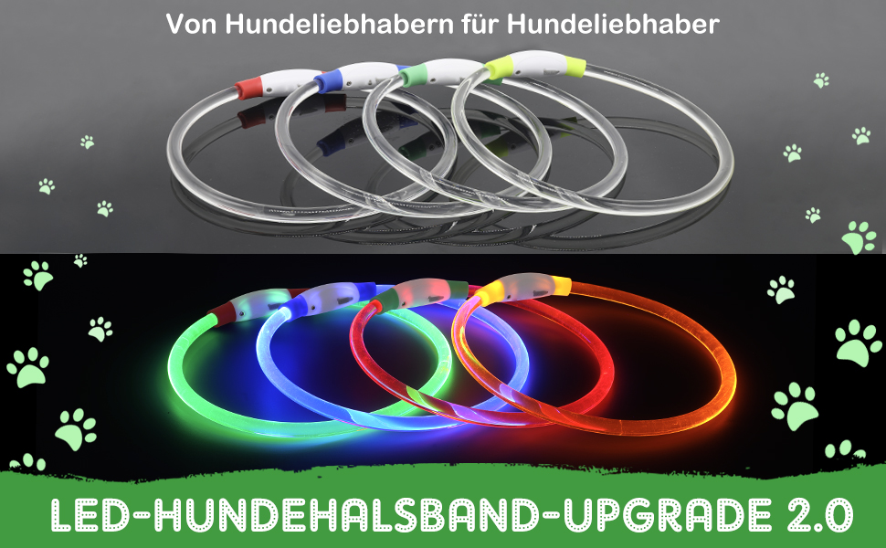 Luminous Dog Collar Amazon.de Pet Supplies