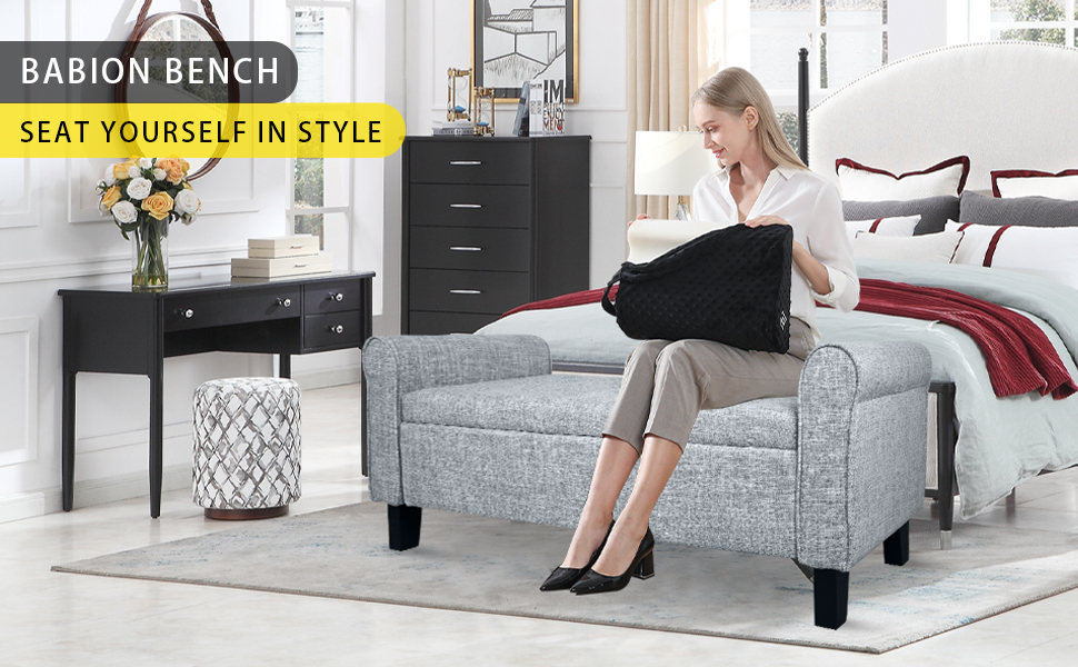 STORAGE BENCH