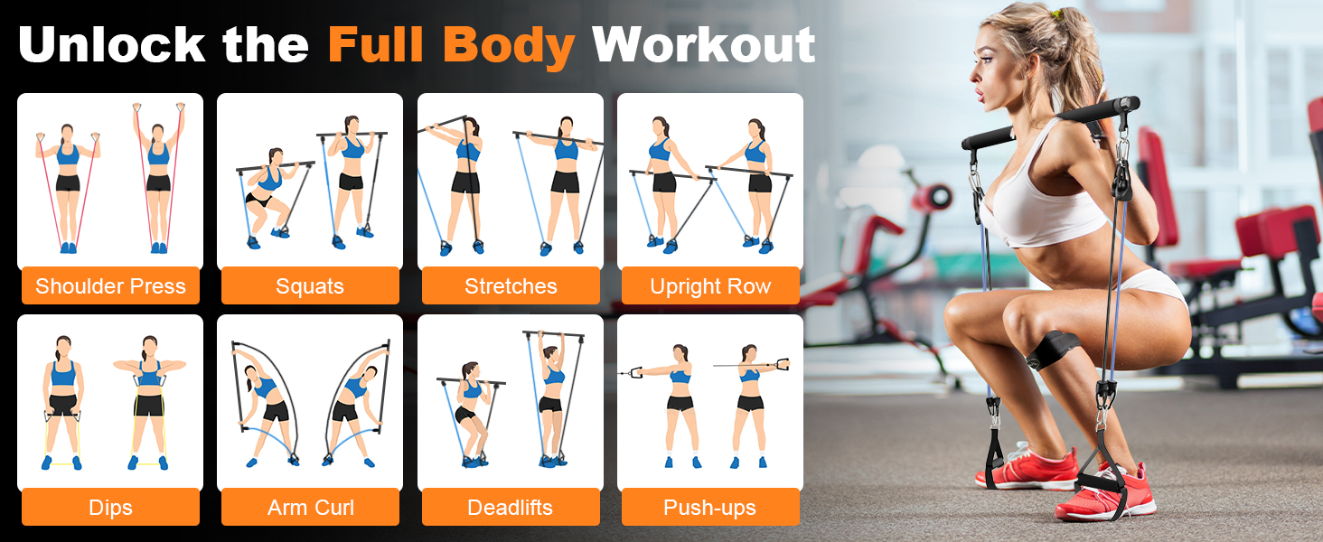 pilates bar kit