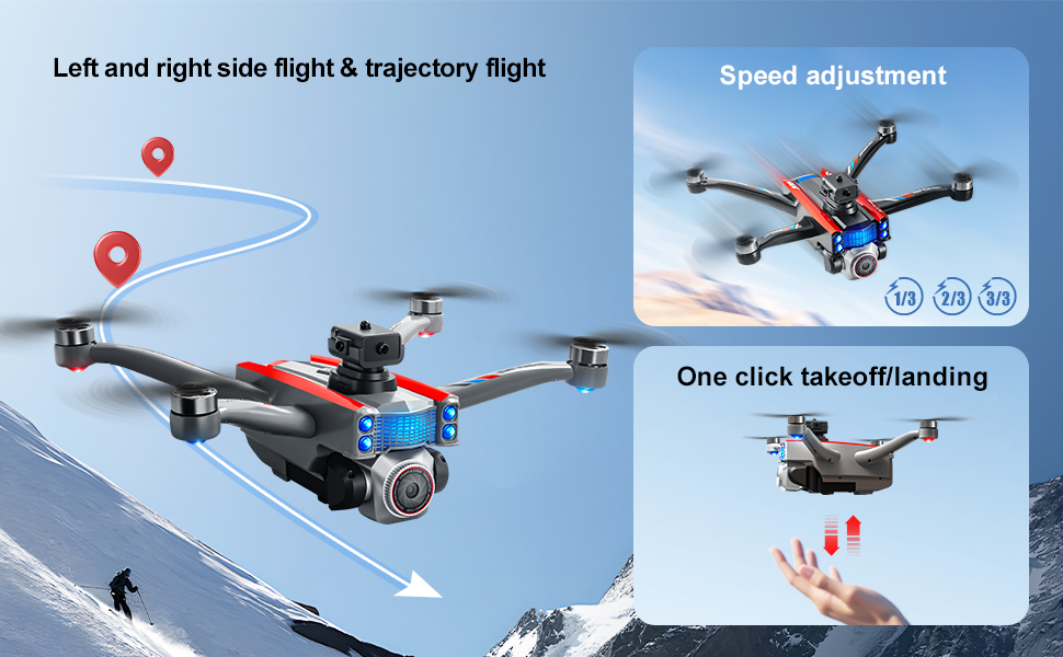 Remote-Controlled Drone with A Display Screen