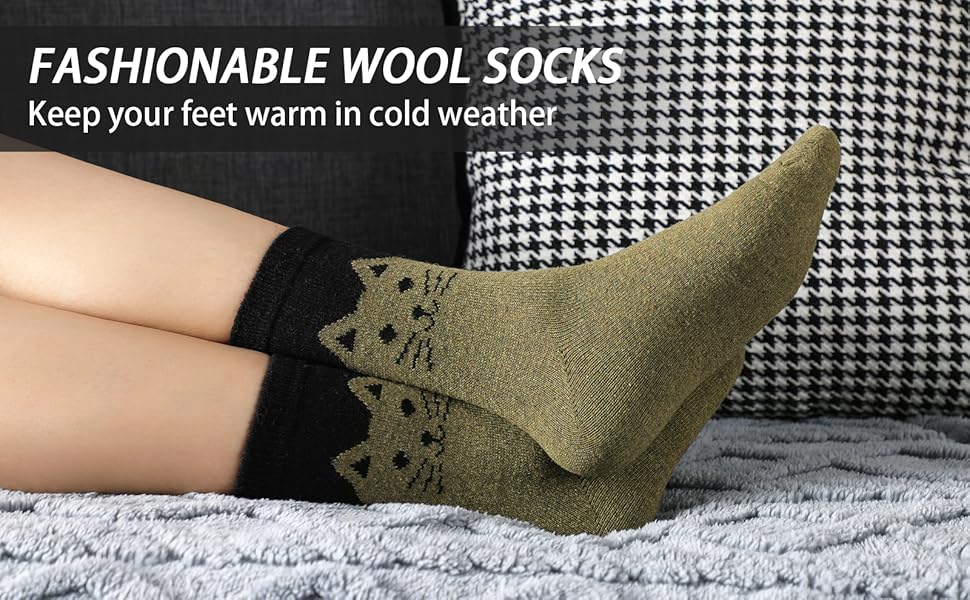wool socks for women