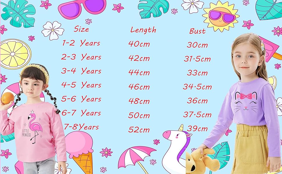 girls purple long sleeve t-shirt