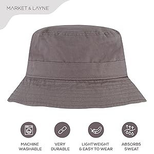 B014V0DUME The Hat Depot bucket hats white bucket hat mens bucket hats bucket hats for women