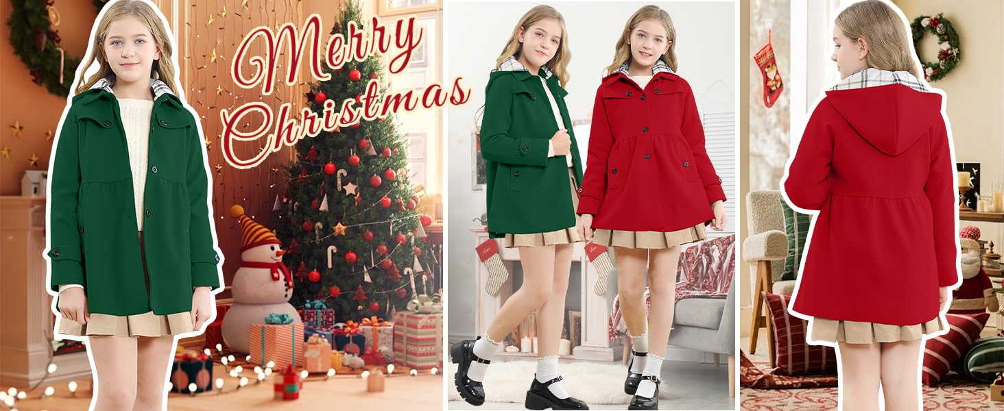 girls pea coats