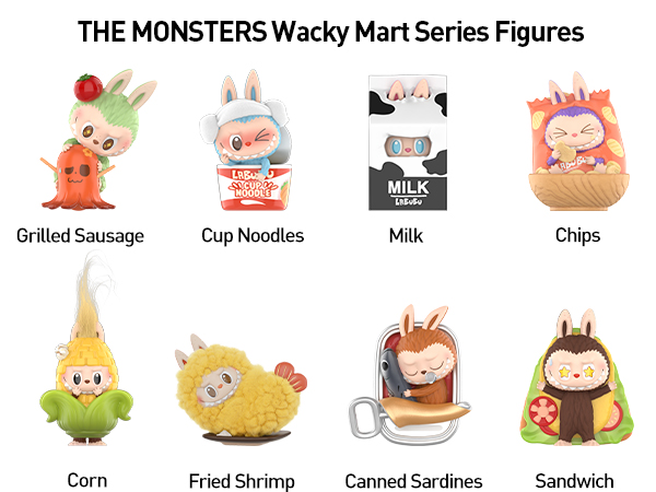 SF・ファンタジー・ホラー THE MONSTERS Wacky Mart POP MART THE MONSTERS Wacky Mart Series Figures – Sunny Studio