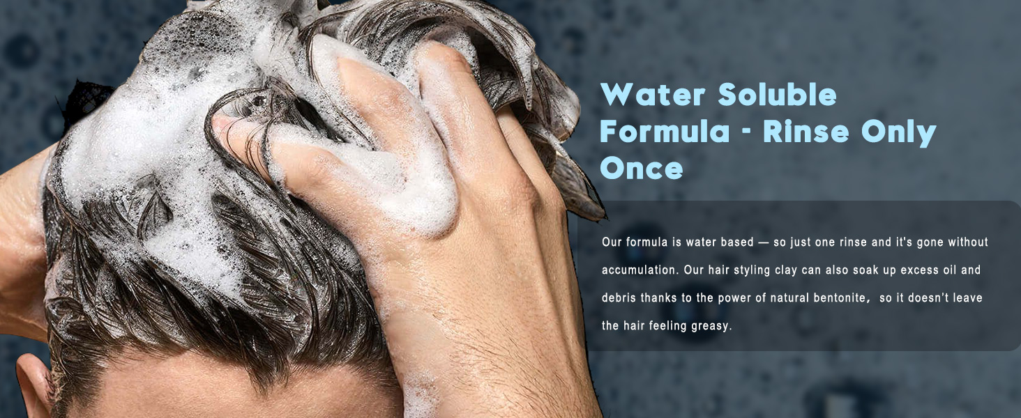 JVR Hair Clay for Men & Women, Medium Hold Matte Finish Texturizing | with Natural and Organic Ingredients | Easy To Wash Out | For All Hairstyles | Cream (2.86 oz)