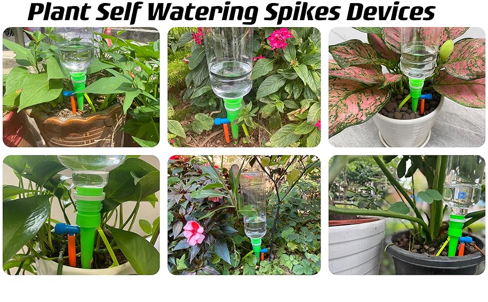 【New Version】Plant Self Watering Spikes Devices, Plant