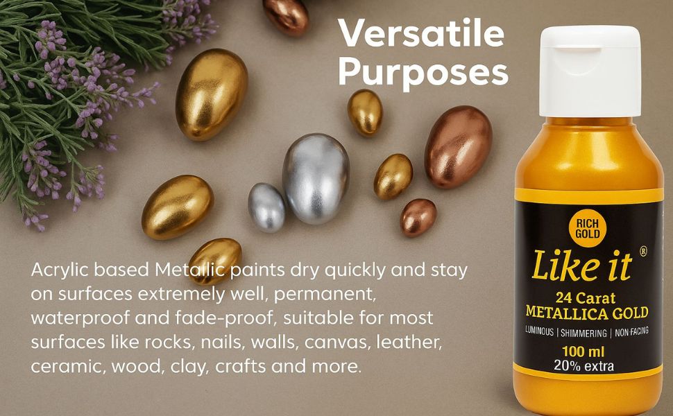 Metallic Gold Paint