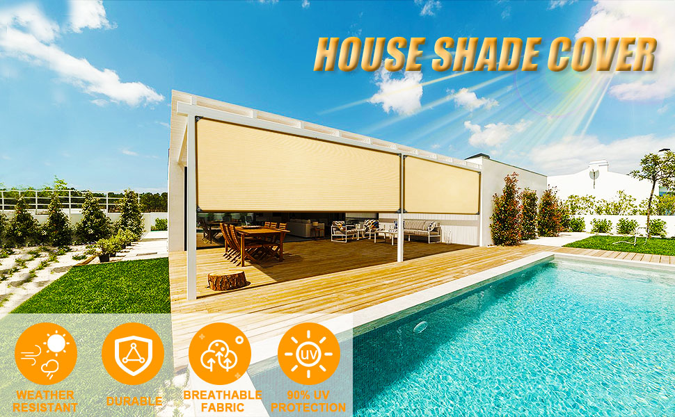 Shade Cloth Pergola Sun Shade 90 Outdoor Shade Fabric