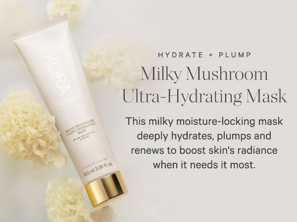 コーラオーガニクス ミルキーマッシュルーム マスク Milky Mushroom Ultra-Hydrating Overnight Face Mask | KORA