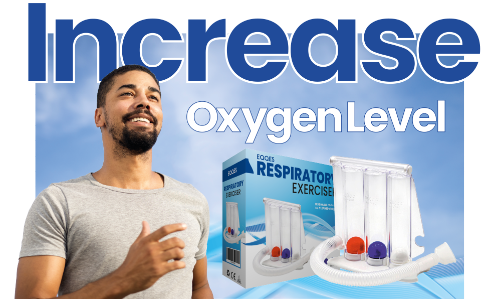 Breathing Trainer Lung Trainer, Breathing Exercise Device