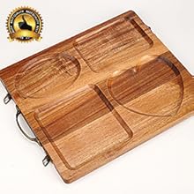 wood cutting board set vegetable tray best non toxic cutting board