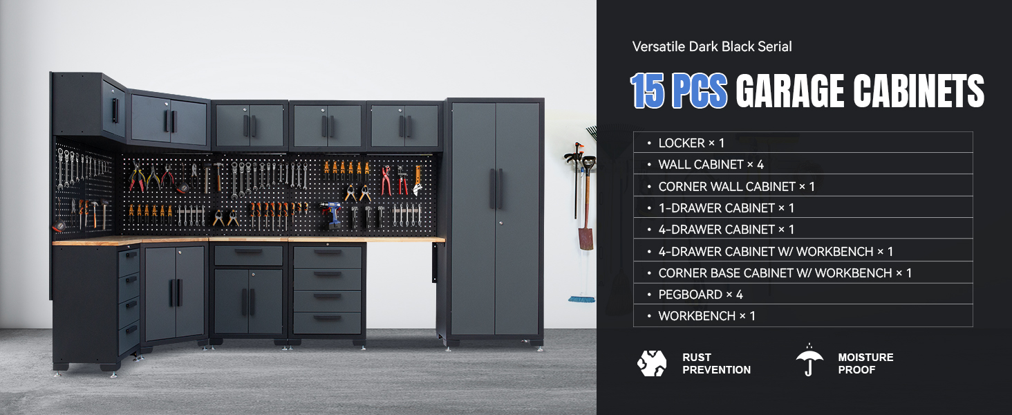 garage cabinet system