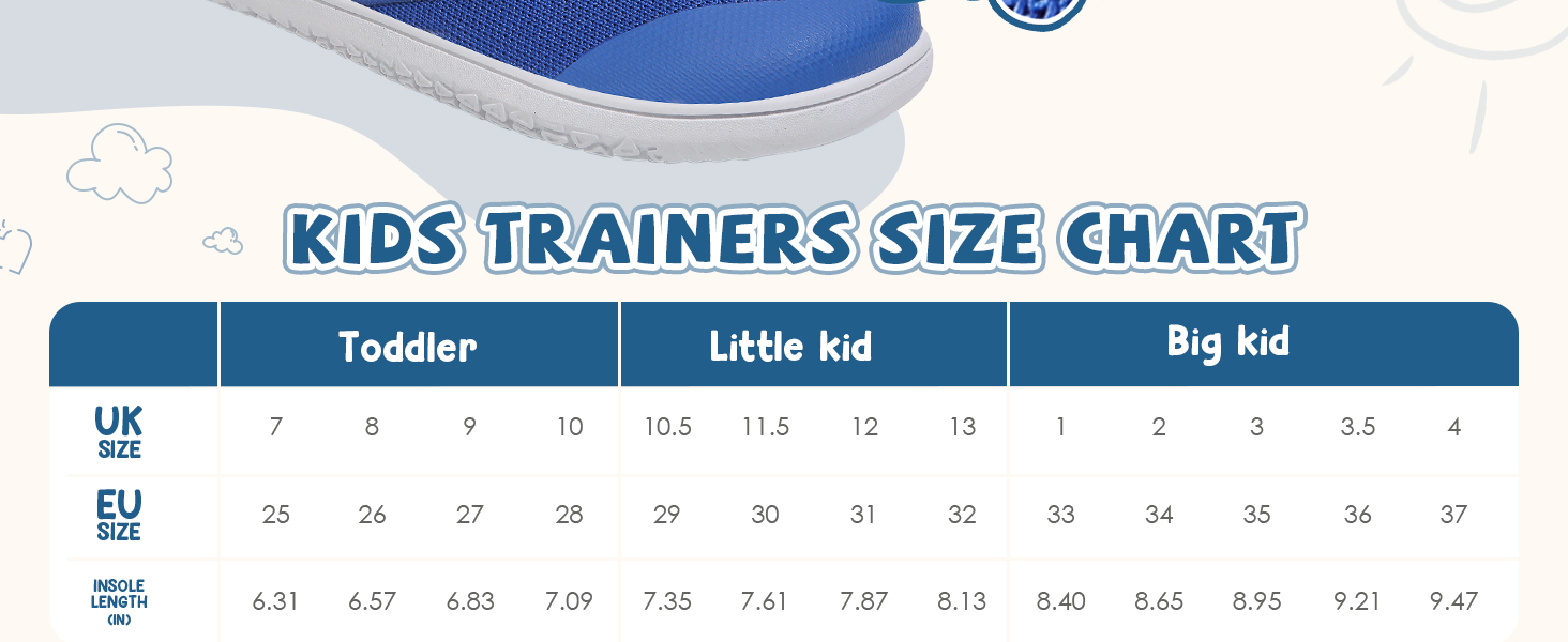 Barefoot Shoes Kids 7777