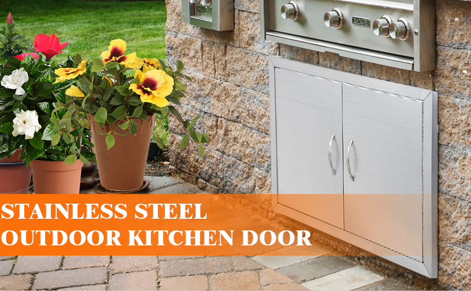 Outdoor Kitchen Access Door