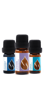 Relax set - Chamomile, Lavender and Yarrow essential oils