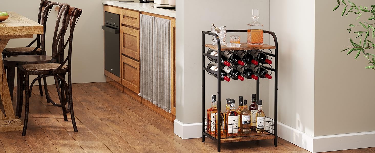 3-Tier Wine Bar Table