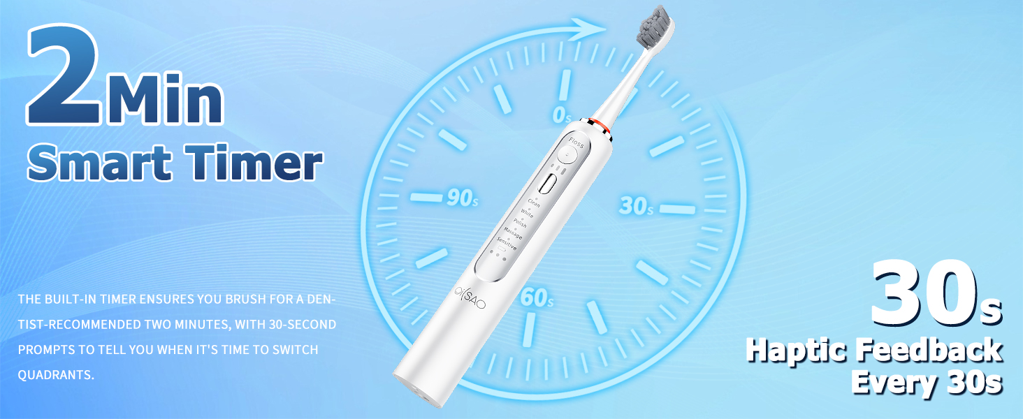 Electric Toothbrush with Water Flosser