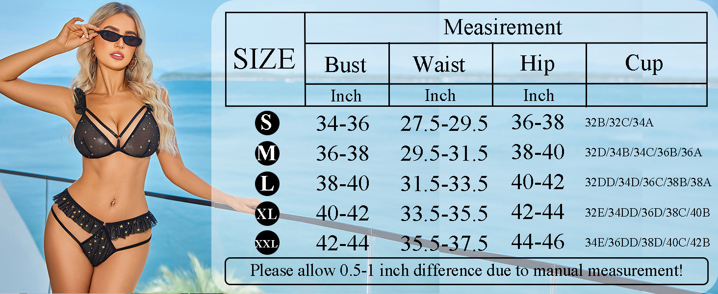 lingerie sets for women sexy bra panty set mesh bra and underwear for women bralette lingerie set