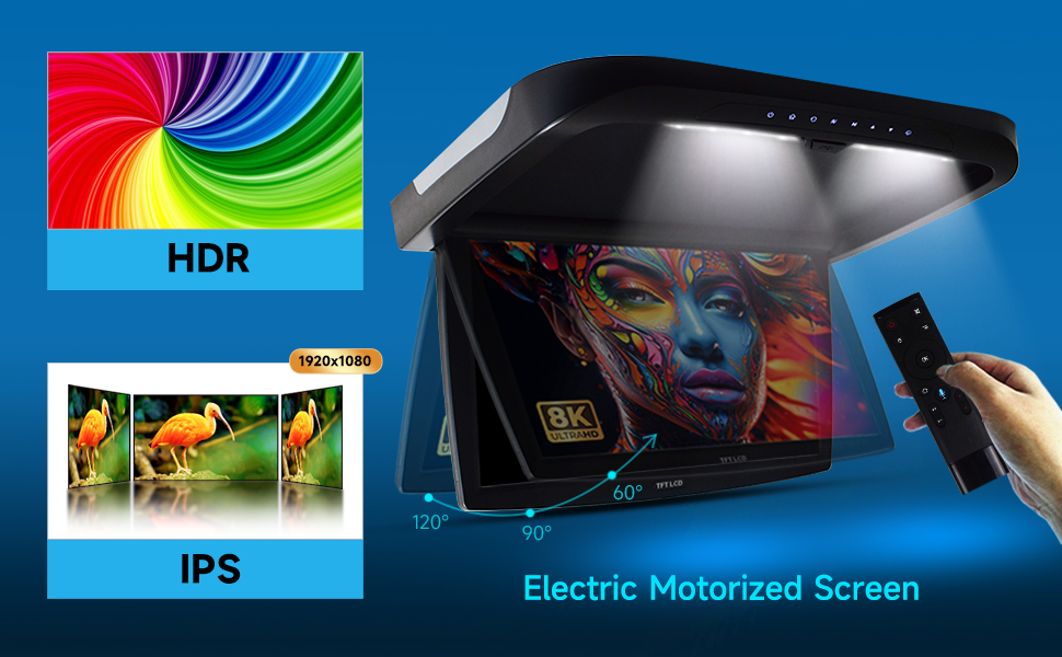 Amazon.com: 19.5 inch Motorized Full Touch Screen Android