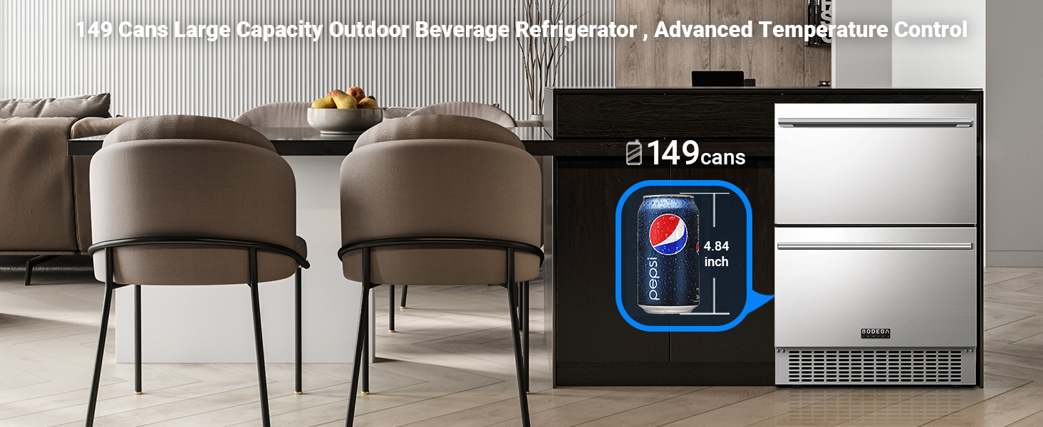 beverage fridge