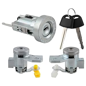 15795321 15795322 Ignition Switch Cylinder Housing with Ignition Lock Cylinders & Keys Assembly Set