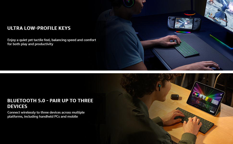Bluetooth 5.0 - Pair Up To Three Devices