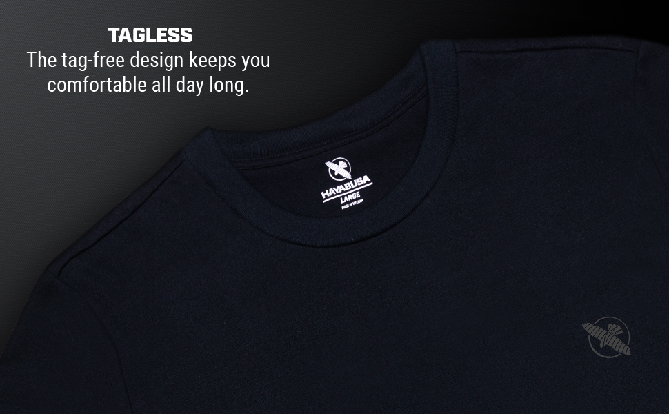 Hayabusa VIP T-Shirt printed tag