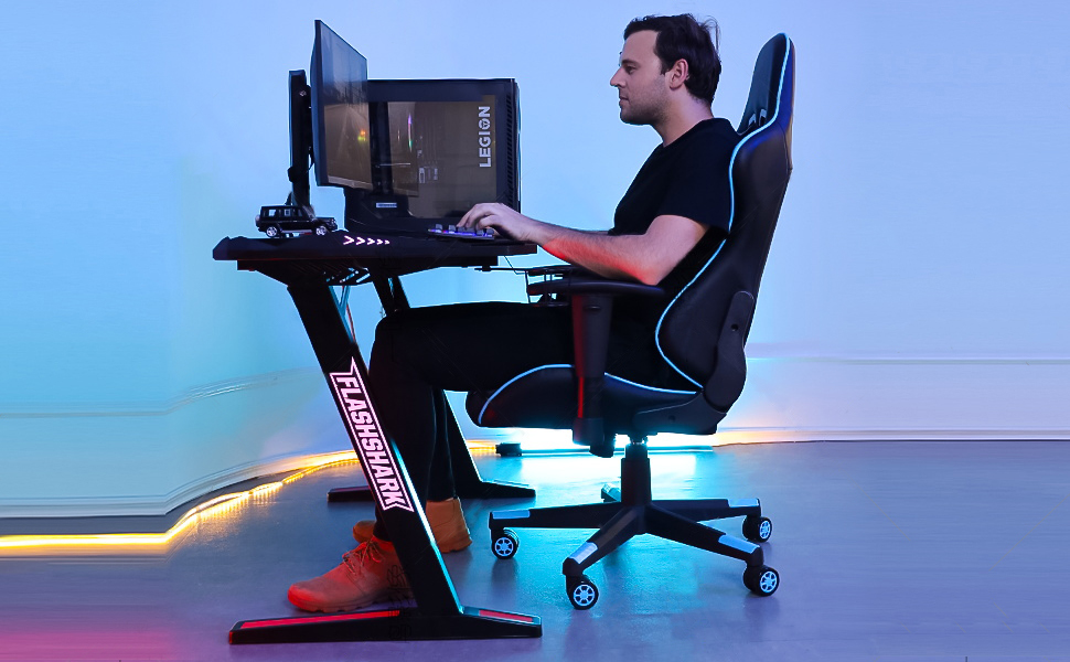 Amazon.com: Toszn Ergonomic Video Gaming Chair 400 lb Weight Capacity