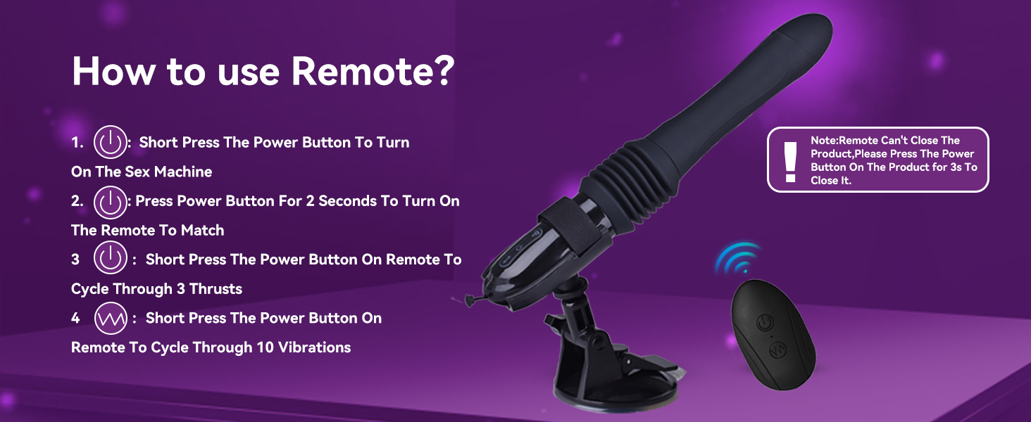 Sex Machine Realistic Dildo