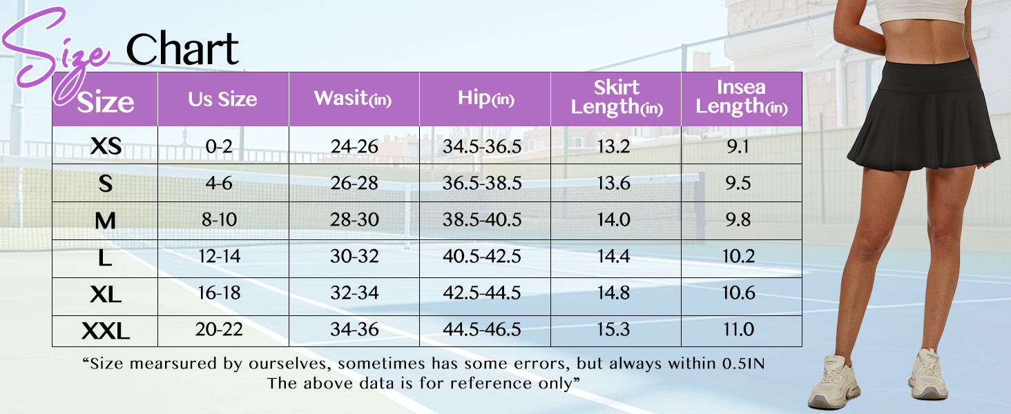 tennis skirt with shorts pleated golf for women high waisted dressy casual skorts with pocket