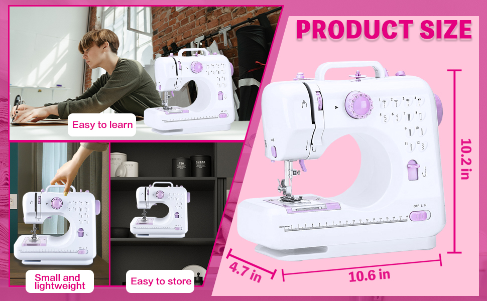 Mini Sewing Machine for Beginners, handheld sewing machine