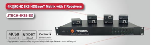 ☆MATRIX／SLX☆ Savant SLN-88VLC4K-00 4K HDR HDBaseT Matrix Switcher 8 x 8