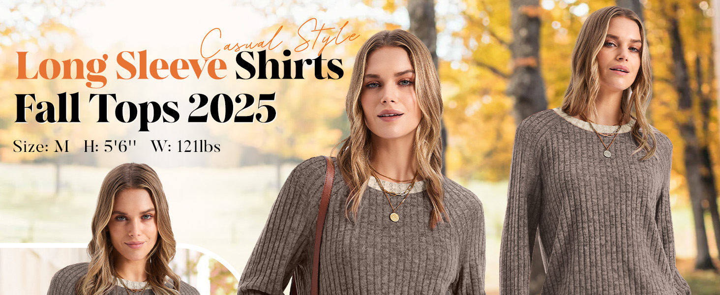long sleeve shirts for women