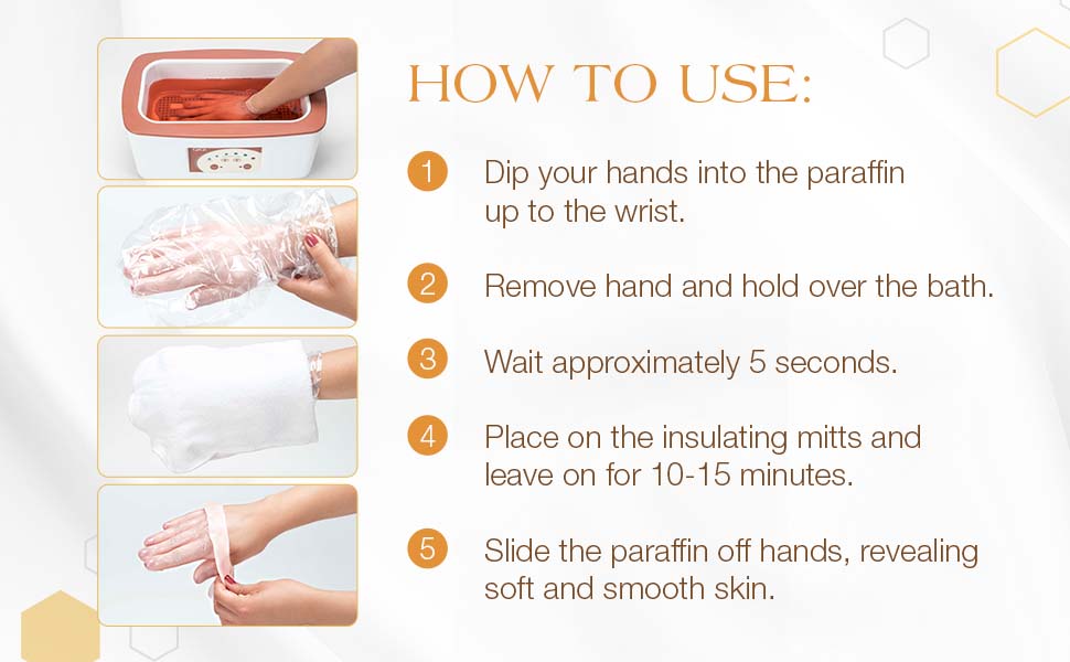 Gigi Digital Paraffin Bath with Peach Paraffin Wax, 6 Pounds Amazon