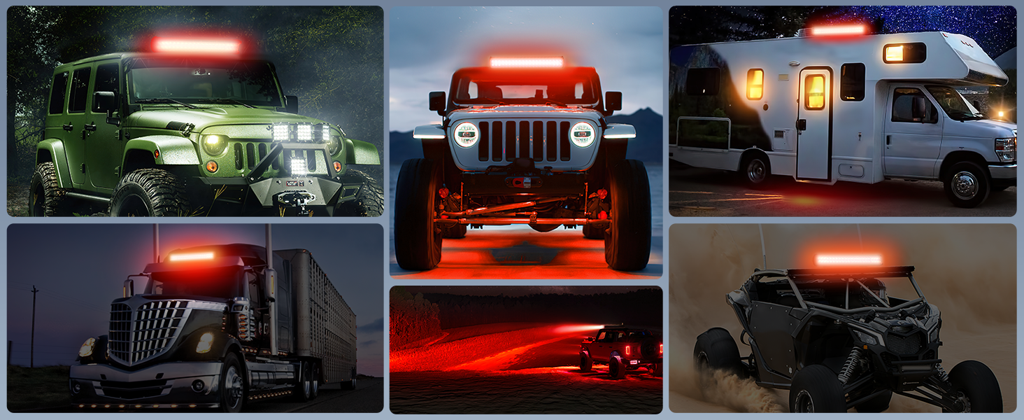 126W 20Inch Spot Flood Combo Led Light Bar