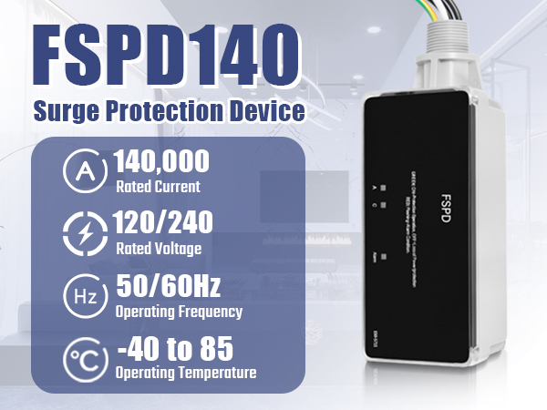 Amazon.com: FSPD140 Level 2 Whole House Surge Protection
