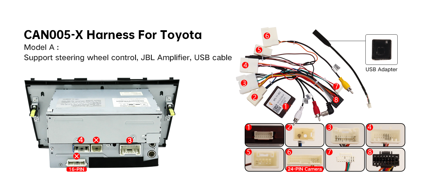 4runner stereo wiring harness