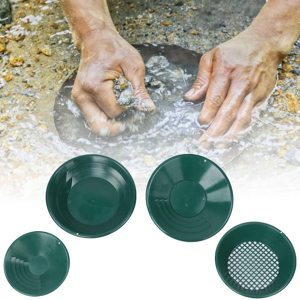 Amazon.co.jp: Hilitand 砂金採り用 パンニング皿 ゴールドパン