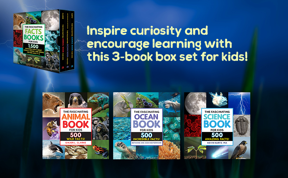 Inspire curiosity and encourage learning with this engaging 3-book box set for kids!