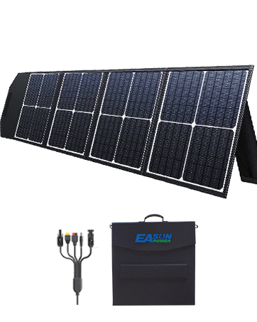 100W Portable Solar Panels for Power Station: IP65 Waterproof,  for Camping, RV, Backyard